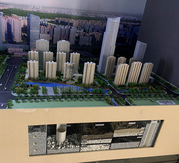 洛南县建筑模型