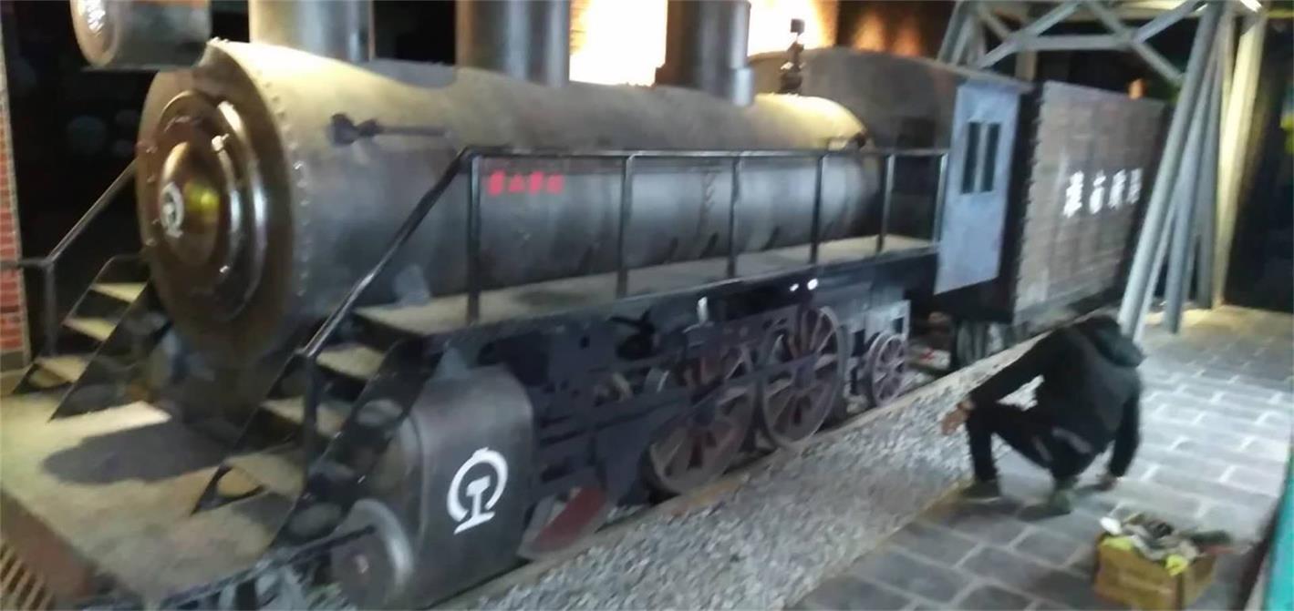 洛南县蒸汽火车模型