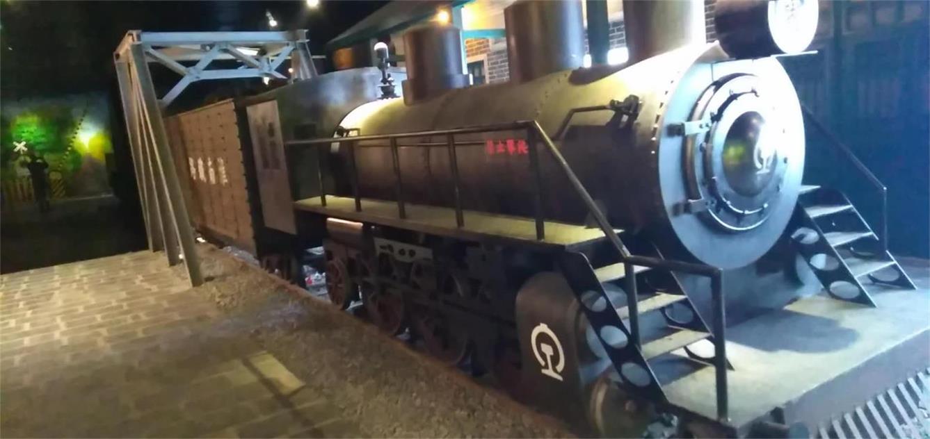 洛南县蒸汽火车模型